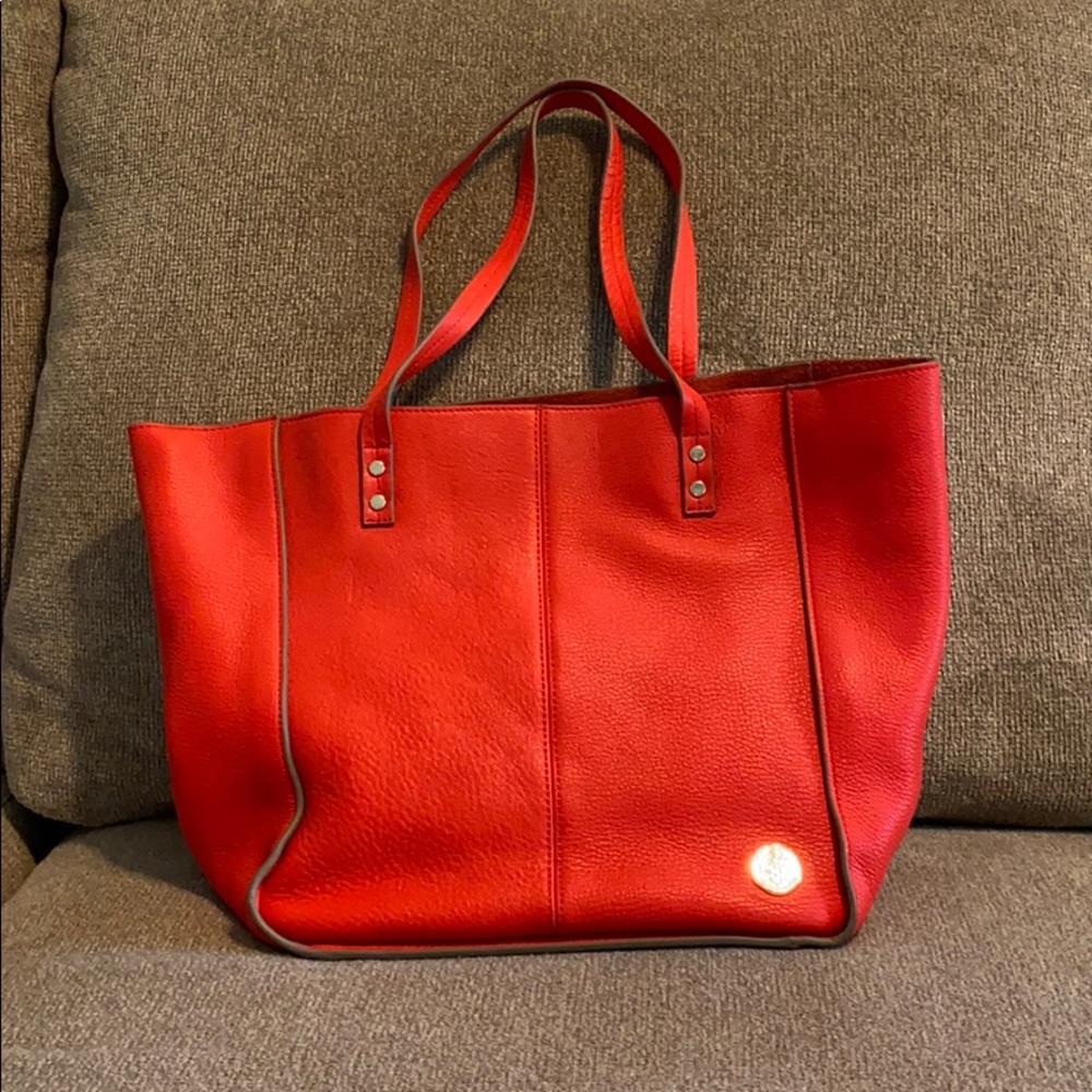 Vince Camuto Red leather Tote